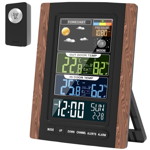 Wetterstation funk farbdisplay - wetterstation,