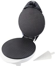 Elektrischer Waffelnbäcker Waffeleisen Waffelautomat Hörnchen Eiswaffel Mäker Ne