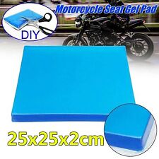 Motorrad Sitz Sitzgel Gel Pad Dämpfung Matten Kissen Zubehör 25x25x2cm Komfort