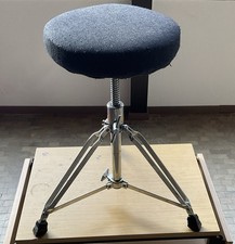 PEARL Drumhocker D-900 von 1990, stufenlose Höhenverstellung durch Spindel