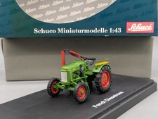 Traktor Modell 1:43 Schuco Fendt Dieselross mit Beifahrersitz Balkenmähwerk OVP