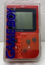 Nintendo Game Boy Pocket mit Schutzcase in Rot Sammlerzustand