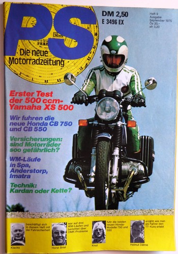 Yamaha 500 honda cb - 9-75+yamaha, xs