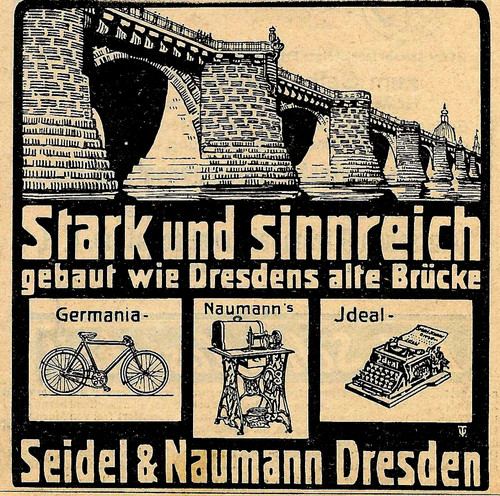 Anzeige werbung reklame 1907 - anzeige,