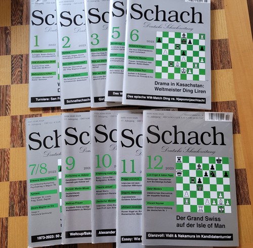 Zeitschrift schach deutsche - zeitschrift, (deutsche