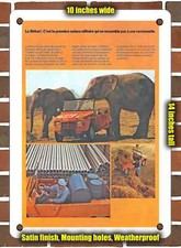 Metal Sign - 1974 Citroen