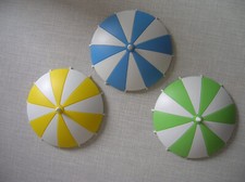 3x Abdeckhaube Lebensmittel Getränke Wespen Fliegen Insektenhaube Camping Ø 12cm