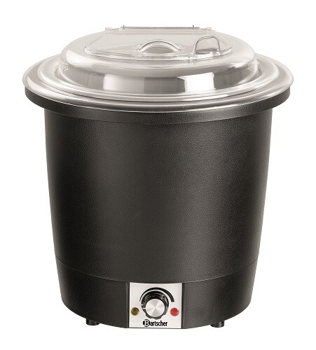 Suppentopf liter schwarz - suppentopf, 10