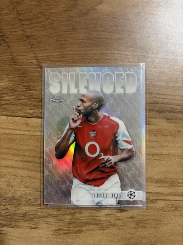 Thierry henry silenced topps - henry,