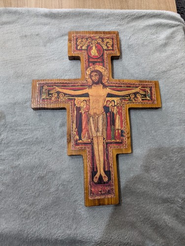 San damiano kreuz holzkreuz - san,