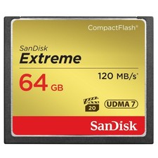 SanDisk Extreme Compact Flash Speicherkarte 64GB / UDMA7 VPG-20
