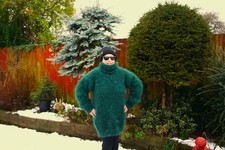 Neu Handgestrickter Luxus 80%