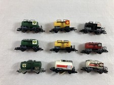 Zugset 9 Tankwagen Fleischmann 3x 8400+2x 8401+2x 8402 u Arnold Herkat -Spur N.