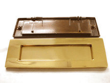 Briefeinwurf Klappe Messing