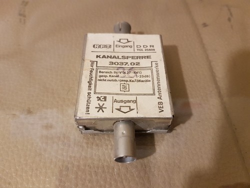 Rft kanalsperre 3037 coax - kanalsperre,