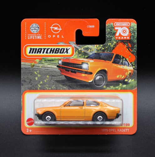 Opel kadett 1975 matchbox - opel,