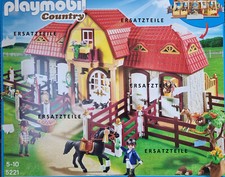 Playmobil 5221 - Großer Reiterhof mit Paddocks - ERSATZTEILE - (S11)