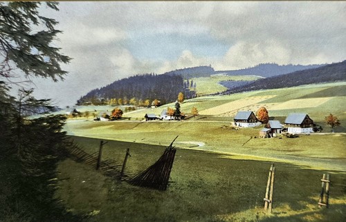 Rehefeld kreuzweg 1920er - ak,
