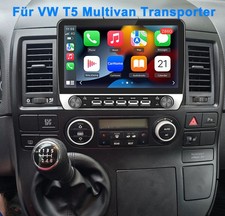Für VW T5 Multivan Transporter Android 14 Autoradio Carplay GPS Navi RDS BT DAB+