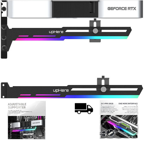 Rgb led grafikkarte halterung - rgb,