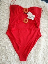  ZARA BADEANZUG  HIGH WAIST