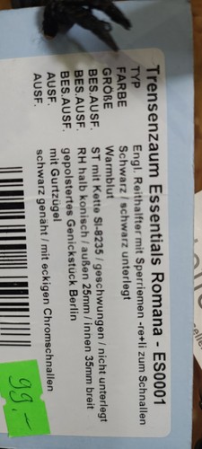 Kieffer zaum trense essentials - zaum,