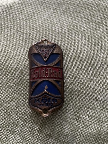 Steuerkopf emblem gold rad - steuerkopf,