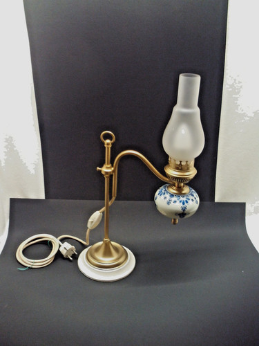 Tischlampe mit glaszylinder - tischlampe,