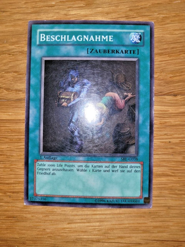 Beschlagnahme 1 - yu-gi-oh!,