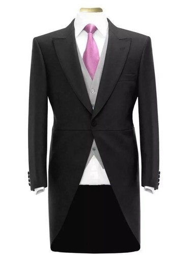 Herren neu schwarz frack - herren,