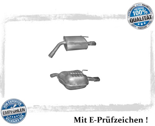 Endschalldämpfer für opel - endschalldämpfer,