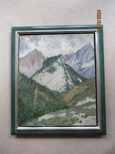 Karl Purrmann Gemälde Ölgemälde auf Leinwand,zugeschrieben,wohl Tirol,Oberbayern