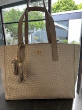 Damen Handtasche Shopper Flechtoptik