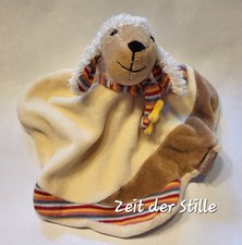 STERNTALER Schmusetuch Kuscheltuch Schaf STANLEY Beige Stern Rassel