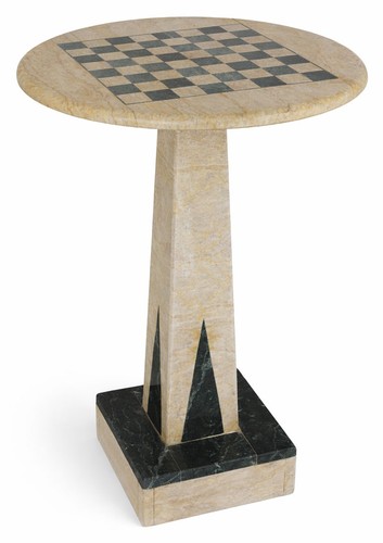 Runderv tisch antik marmor - tisch,