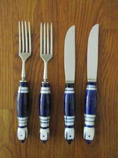 4tlg steakbesteck rosenthal - 4tlg.,