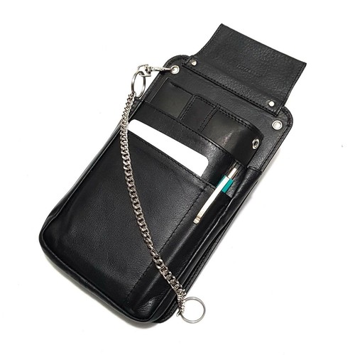 Echt leder kellnerholster - leder,