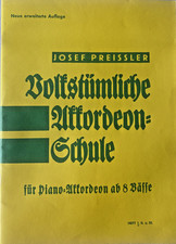 Volkstümliche Akkordeon