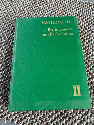 Mathematik für ingenieur - ii.,