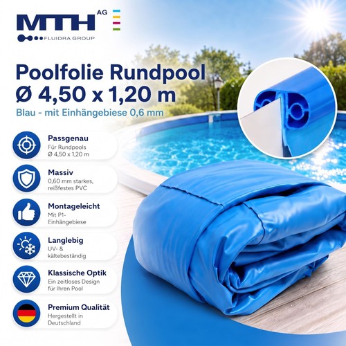 Pool innenhülle ersatzfolie - pool,