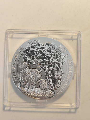 Fine silver african ounce - fine,