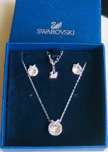Swarovski schmuckset halskette - schmuckset,