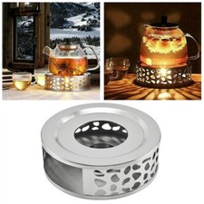 Edelstahl Teewärmer Stövchen Teekanne Wärmer Für Kaffee Basis Leicht Zu Bedienen