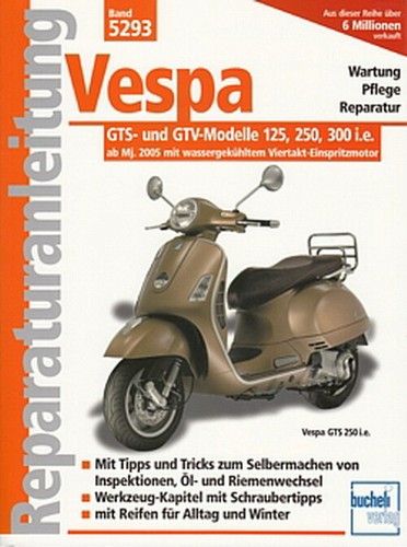 Vespa gts gtv modelle - vespa, &