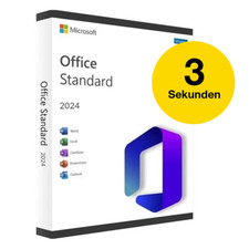 MS Office 2024 Standard Vollversion Key Sofort Email Versand