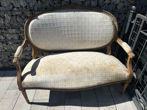 Sofa sitzer antik - sofa, mit