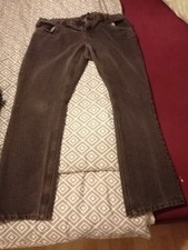 Herren Jeans W42 L32 Dunkelgrau