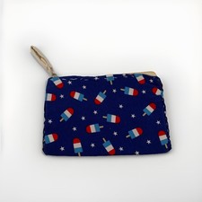 Handmade Zipper Pouch | Red
