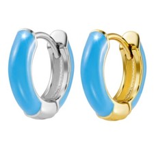 1 Paar Creolen Ohrringe 925