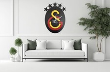 UltrAslan Galatasaray Wanduhr